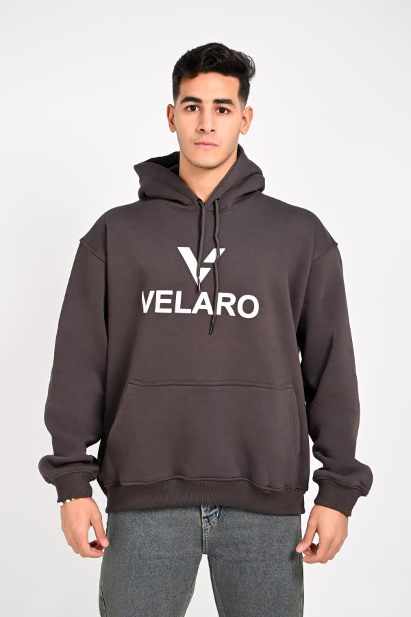 01 (234) هودي رجالي قطن مطبوع - velaro