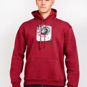 1 هودي قطن مطبوع اسفنجي - velaro