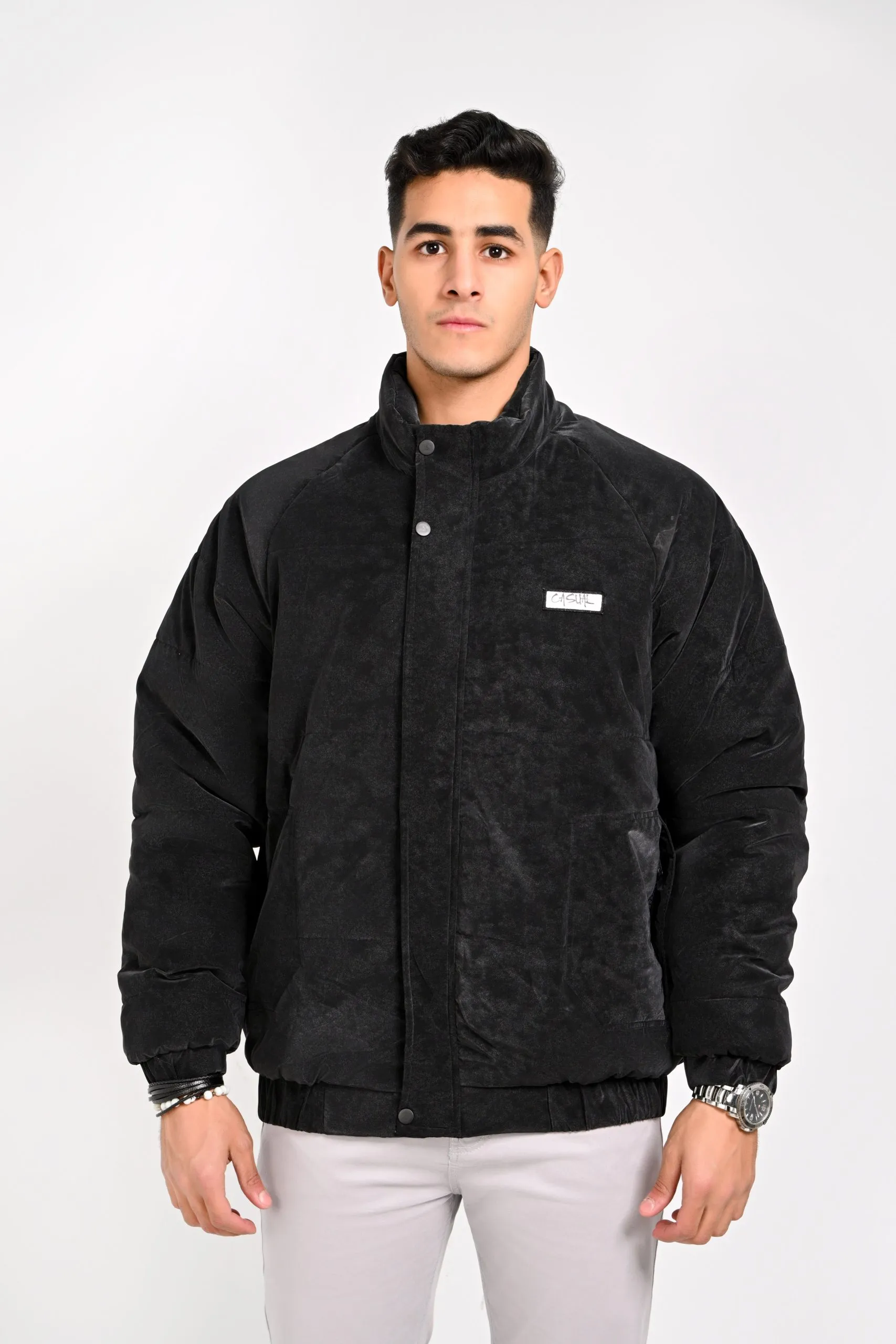 1-8-scaled Corduroy Puffer Jacket - Image 1